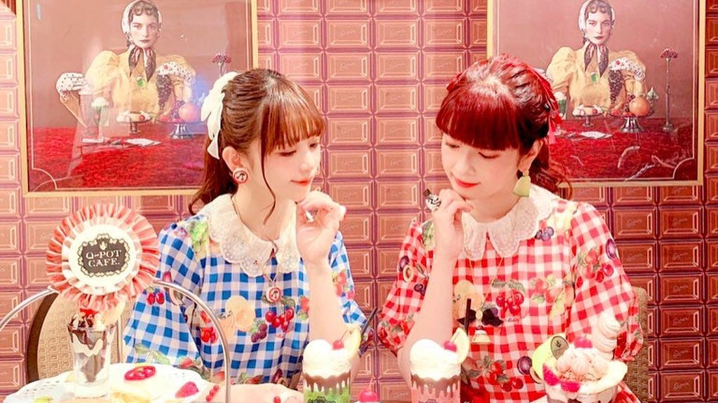 Q-pot. × Lolita Fashion "Misako Aoki" & "Midori Fukasawa"