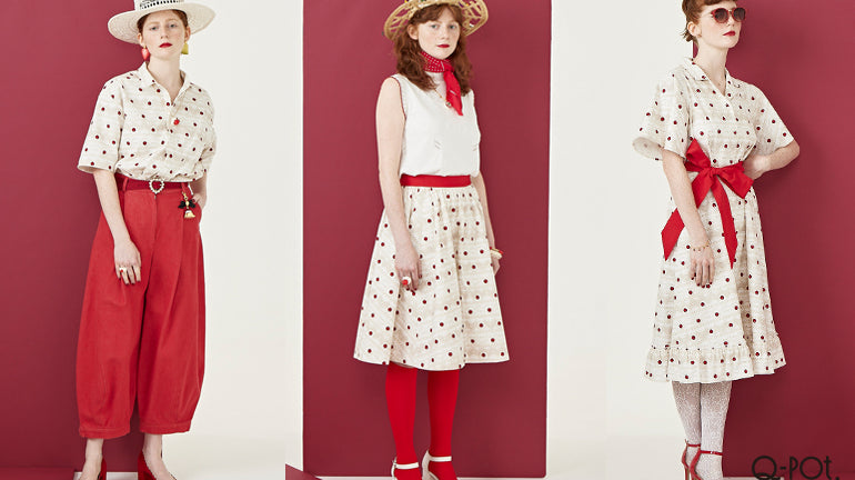 2021SS Collection Cherry Polka Dot