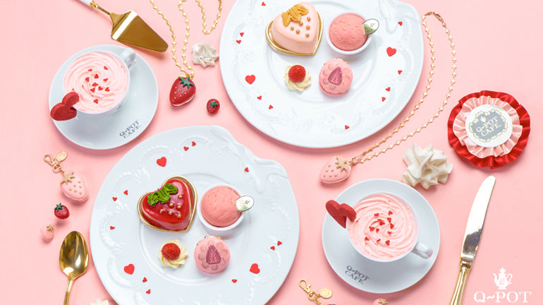 ~Q-pot CAFE. Strawberry Valentine~