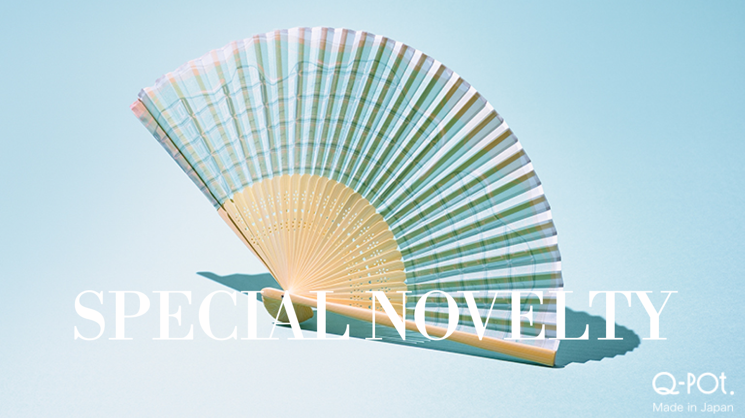 Special Novelty - Mint Chocolate Folding Fan