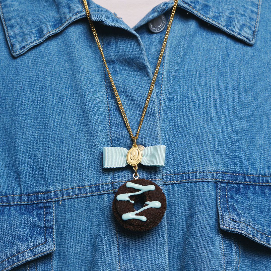 chocolate chip necklace made in Japan