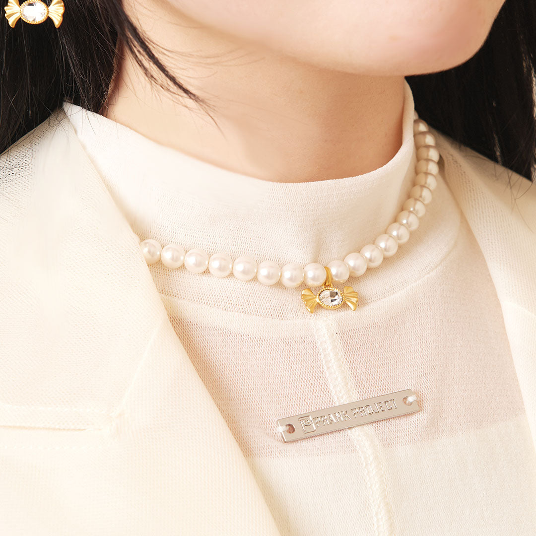 chocolate chip necklace made in Japan