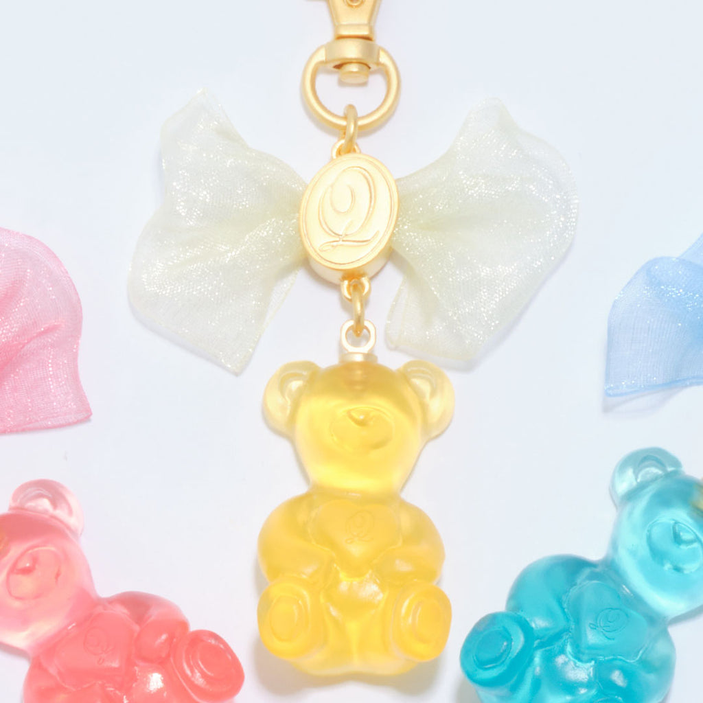 Teddy Bear Gummy Bag Charm (Lemon)【Japan Jewelry】