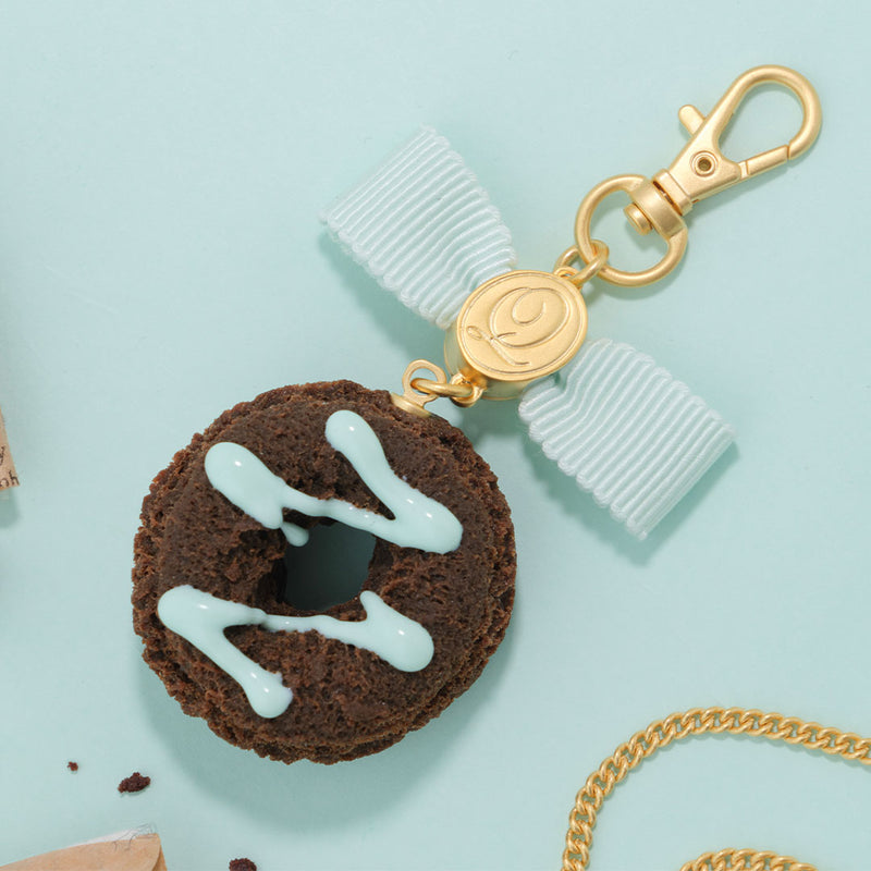 Mint Chocolate Doughnut Bag Charm【Japan Jewelry】