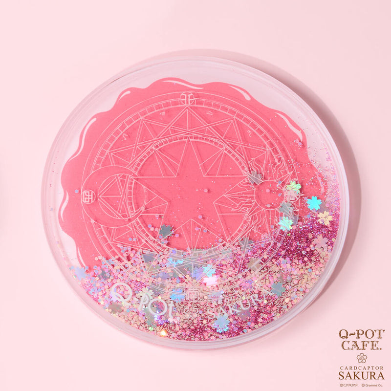 【Cardcaptor Sakura Collaboration】Sakura’s Melty Glitter Coaster (Sakura Card)