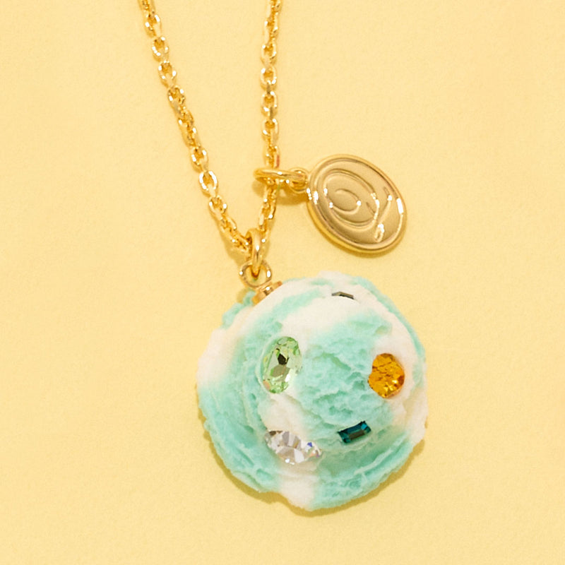 KIRA KIRA Mint & Vanilla Ice Cream Necklace【Japan Jewelry】