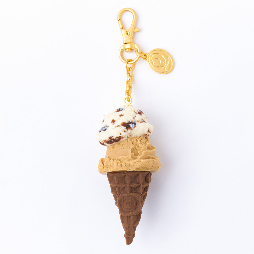 Cookies and Cream & Mocha Double Ice Cream Bag Charm【Japan Jewelry】