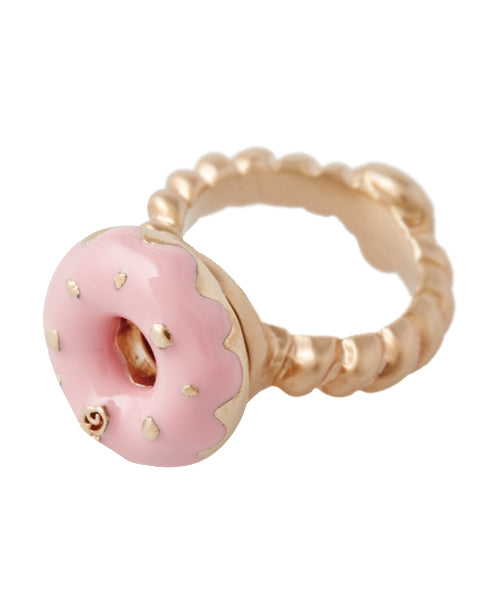 Strawberry Chocolate Nuts Doughnut Ring【Japan Jewelry】