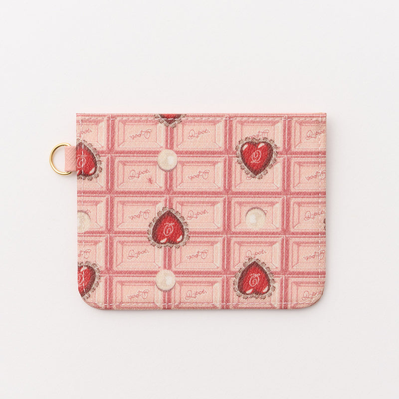 Heart Strawberry Chocolate Passcase【Japan Jewelry】