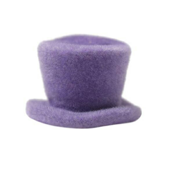 Velvet Silk Hat Charm (Purple)【Japan Jewelry】