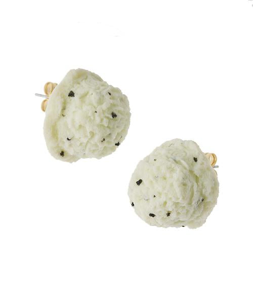 Kiwi Ice Cream Petit Pierced Earrings (Pair)【Japan Jewelry】