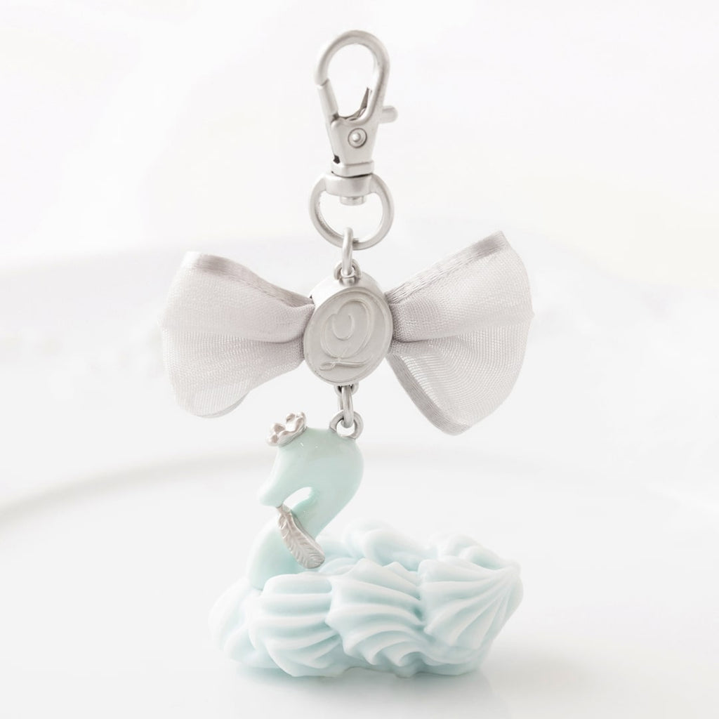 Blue Swan Cream Cake Bag Charm【Japan Jewelry】