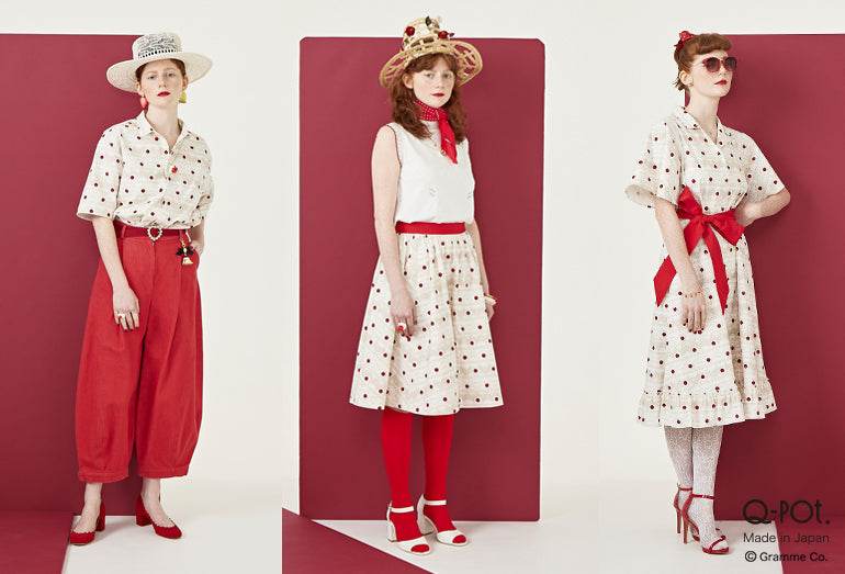 2021SS Collection Cherry Polka Dot