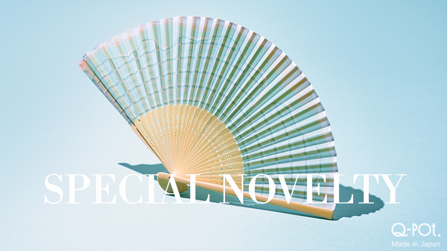 Special Novelty - Mint Chocolate Folding Fan