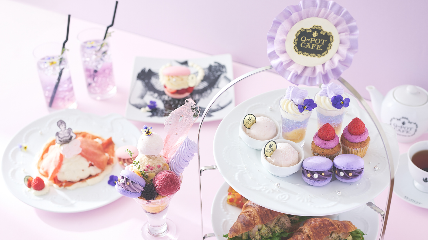 Q-pot CAFE. HIBIYA is coming on August 8!