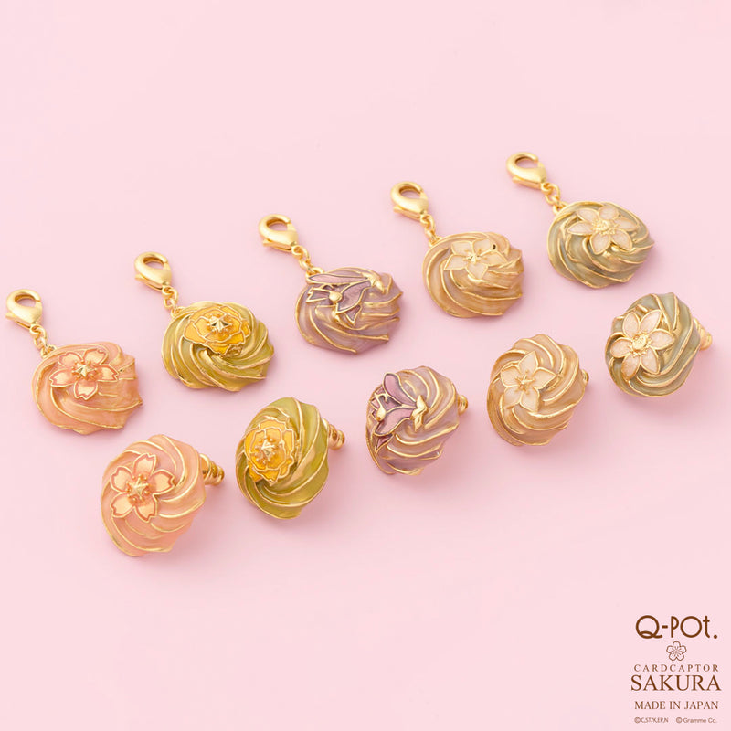 【Cardcaptor Sakura Collaboration】Flower Whipped Cream Pierced Earring (1 Piece)【Japan Jewelry】
