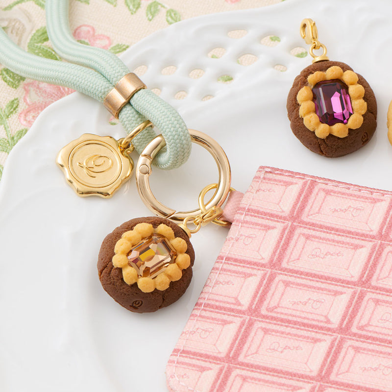 Apricot Jewel Cookie Charm【Japan Jewelry】
