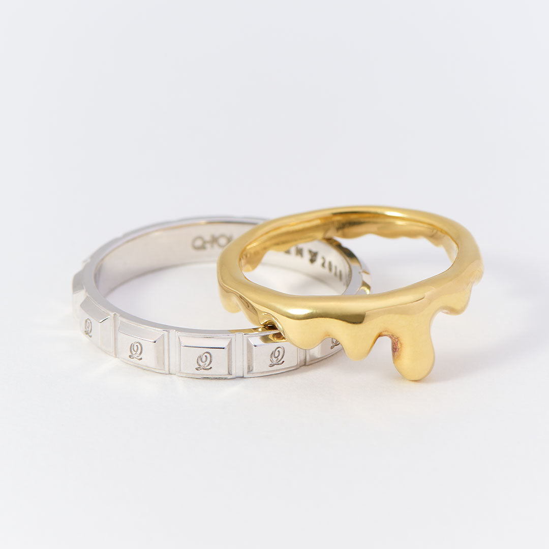【18K Gold / Order Jewelry】Melt Ring