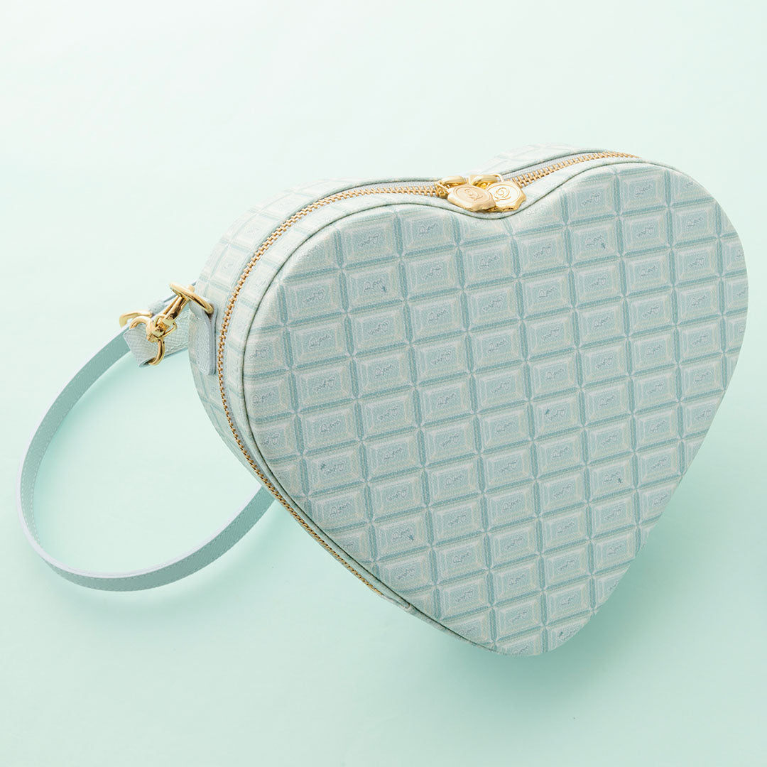 Mint Chocolate Heart Crossbody Bag【Japan Jewelry】