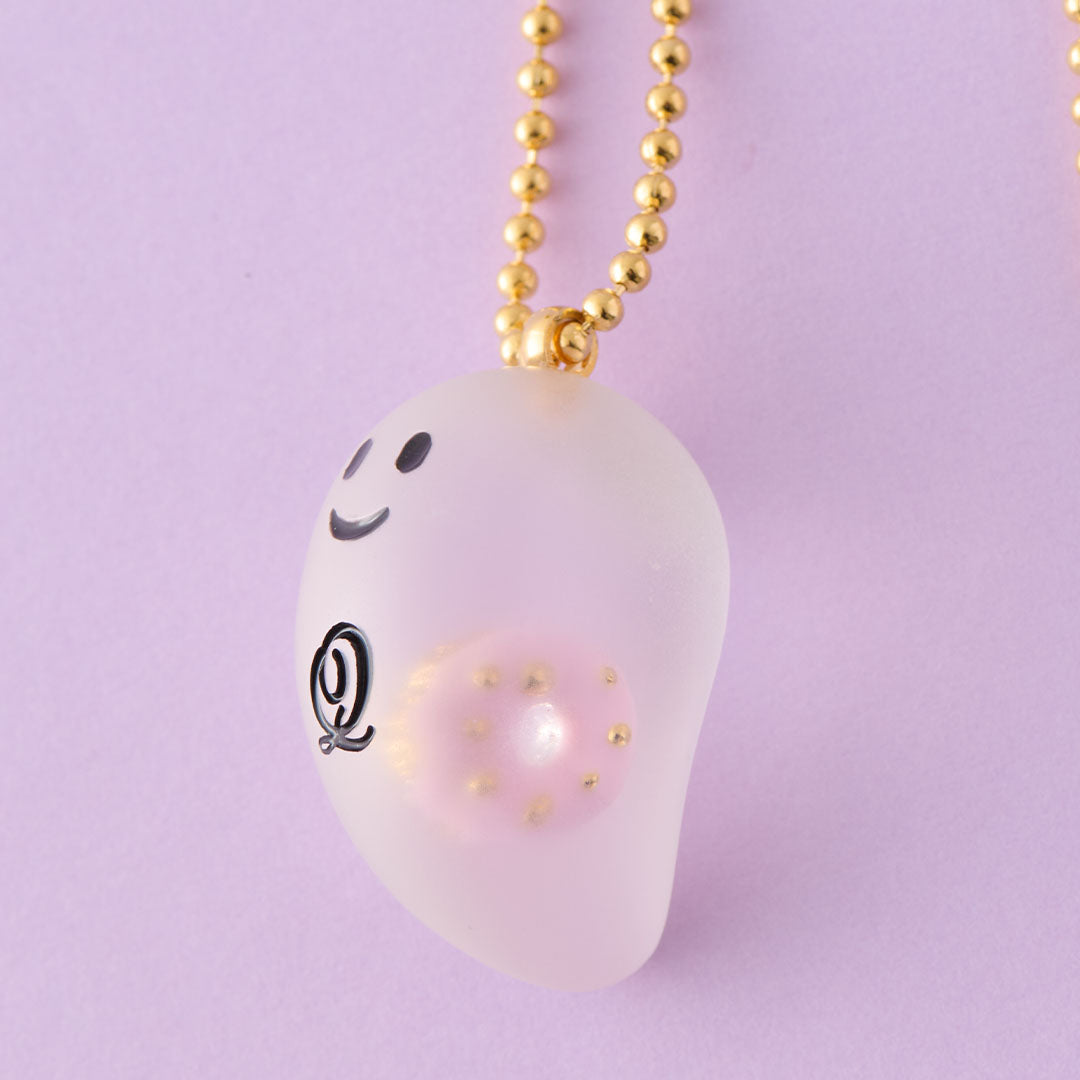 Trick Ghost “Strawberry Nuts Doughnut” Necklace【Japan Jewelry】