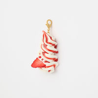 Fresh Cream with Strawberry Sauce Charm【Japan Jewelry】
