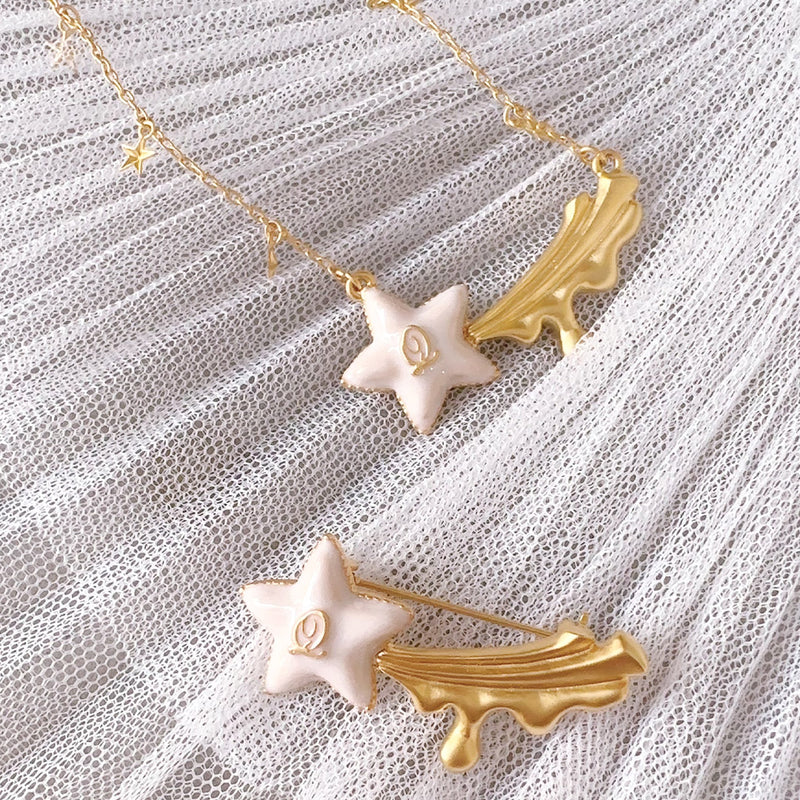 Melty Shooting Star Brooch【Japan Jewelry】