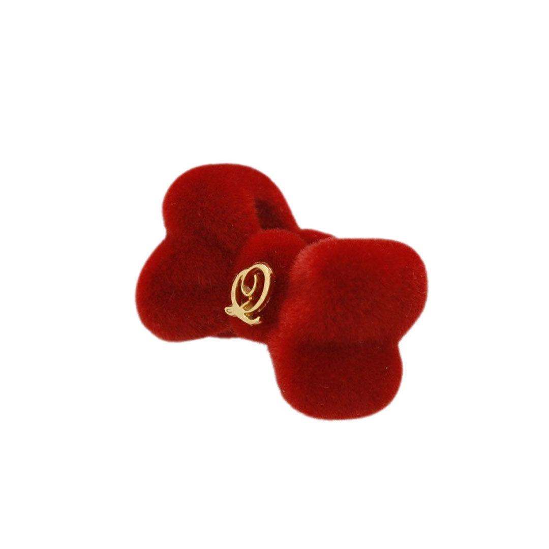 Velvet Ribbon Charm (Red)【Japan Jewelry】