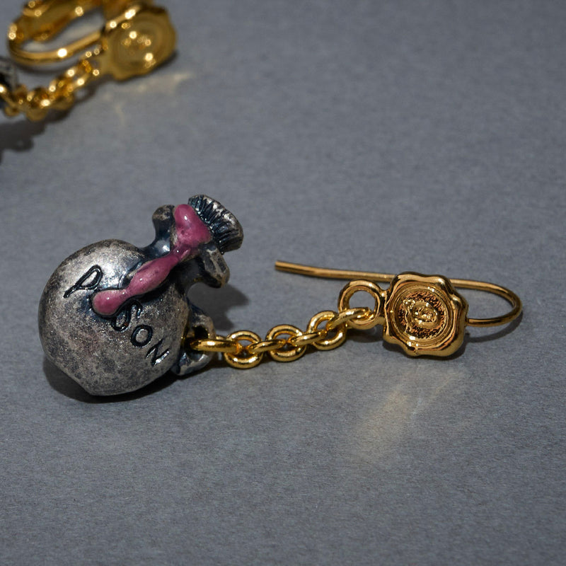 Poison Bottle Pierced Earring (1 Piece)【Japan Jewelry】