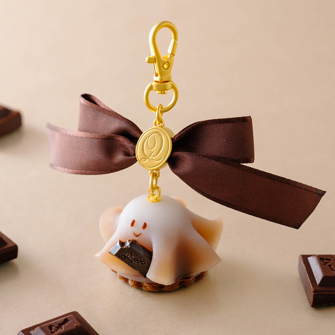 Chocolate Ghost Cake Bag Charm【Japan Jewelry】