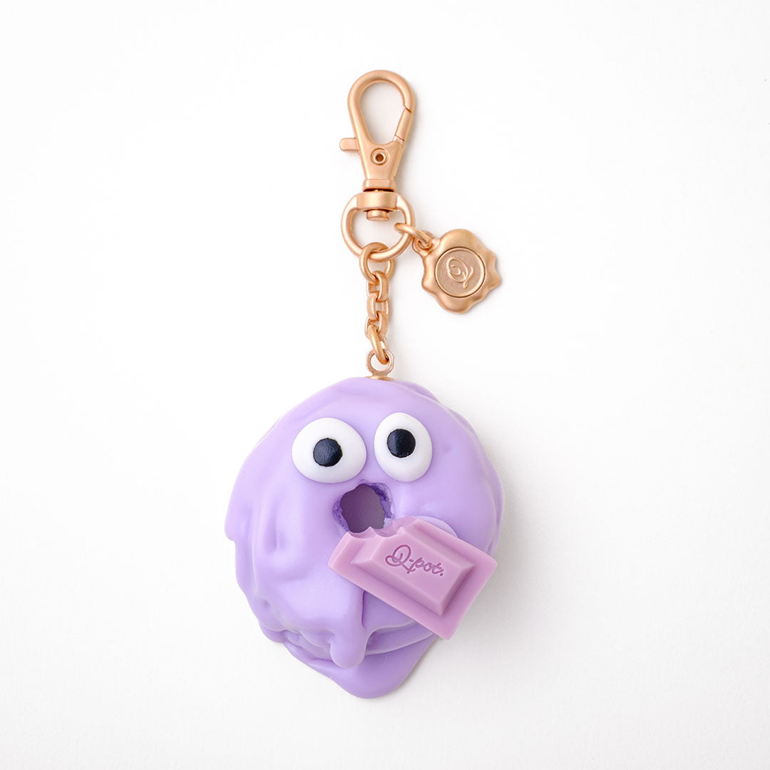 Blueberry Melty Monster Doughnut Bag Charm【Japan Jewelry】