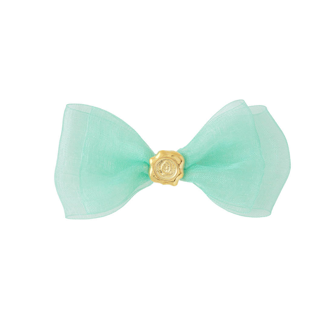 Organdy Ribbon Charm (Light Green)【Japan Jewelry】