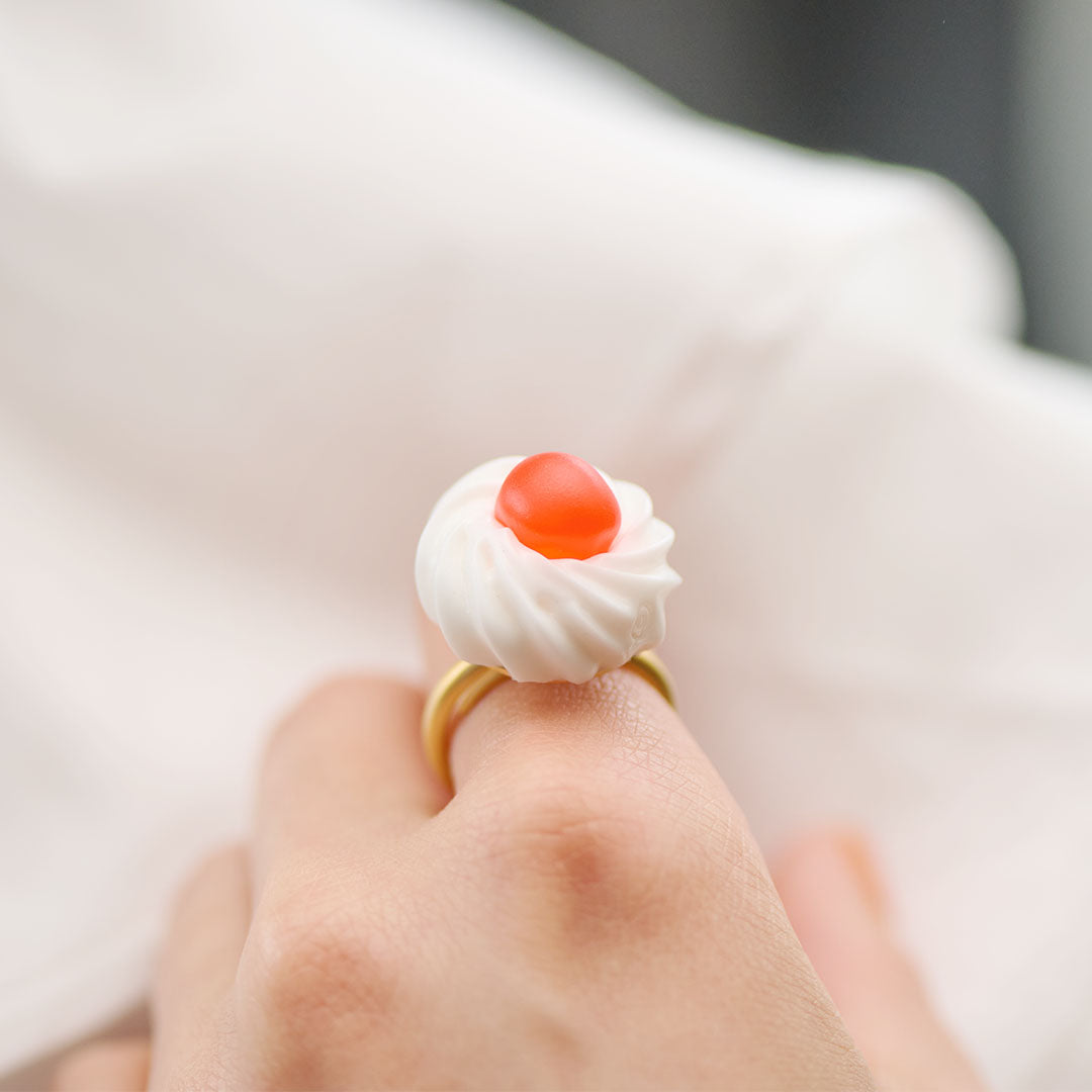 Drained Cherry Cake Ring (Milk)【Japan Jewelry】 – Japan Jewelry