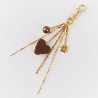 Petit Luxe Heart Chocolat Bag Charm【Japan Jewelry】