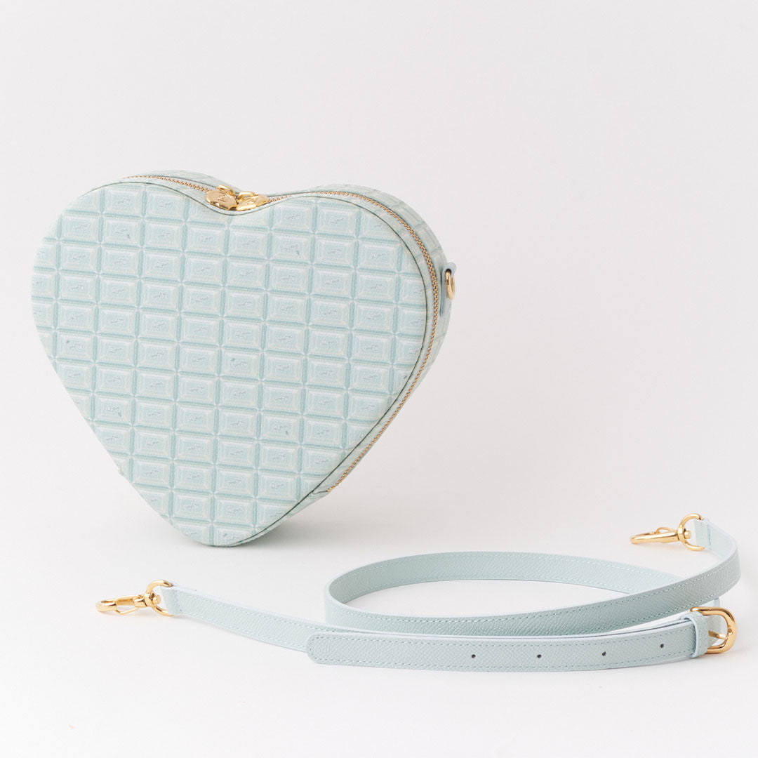 Mint Chocolate Heart Crossbody Bag【Japan Jewelry】