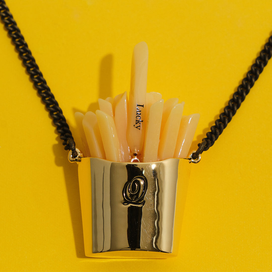 【Q-POT.】ラッキーフレンチフライ ネックレス ラッキーフレンチフライ ネックレス | Q-pot. ONLINE SHOP