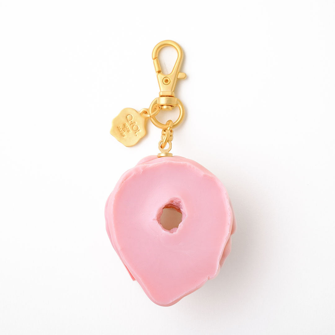 Strawberry Melty Monster Doughnut Bag Charm【Japan Jewelry】