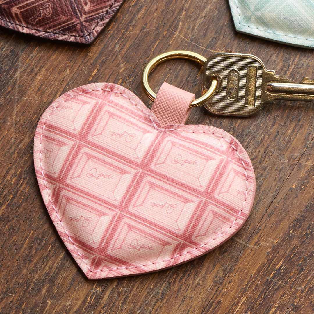 Strawberry Chocolate Heart Key Ring【Japan Jewelry】