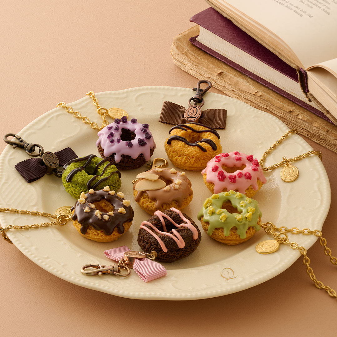 Melty Chocolate Doughnut Necklace【Japan Jewelry】