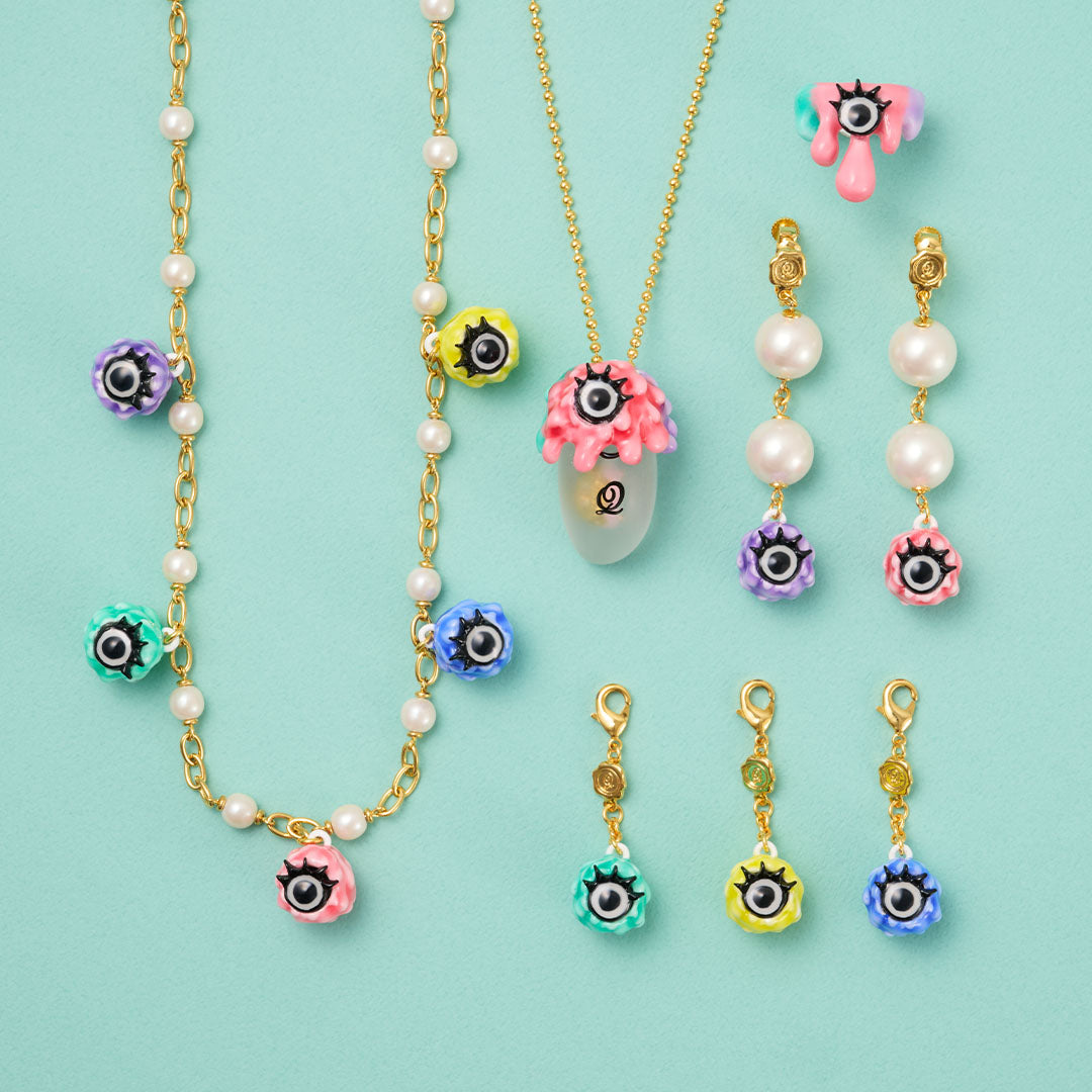 Melty Monster Party Necklace【Japan Jewelry】