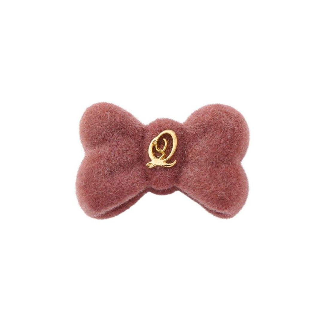 Velvet Ribbon Charm (Pink)【Japan Jewelry】