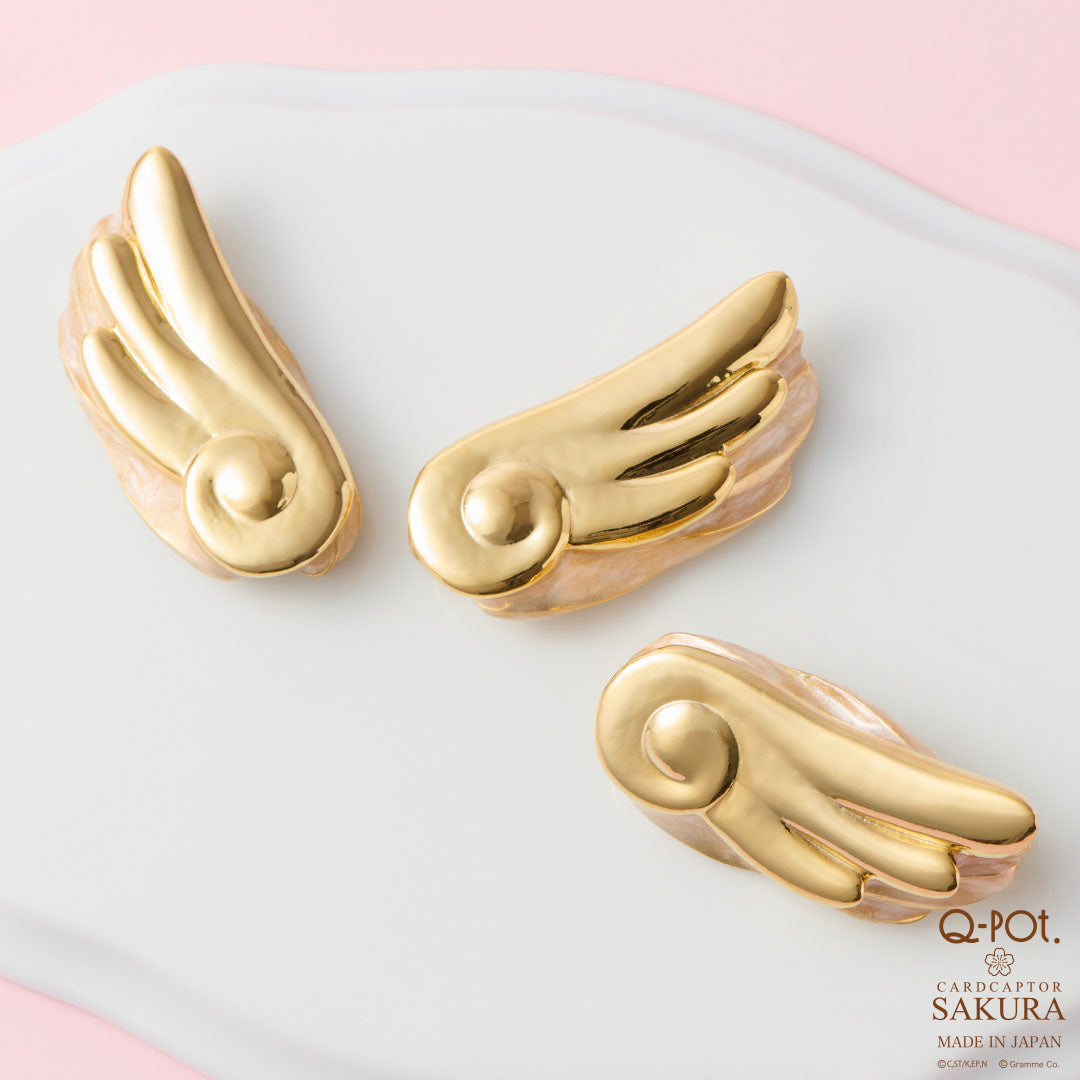 【Cardcaptor Sakura Collaboration】Sakura’s Angel Whipped Cream Shoe Decoration Accessory (Pair)【Japan Jewelry】