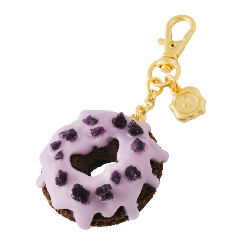 Melty Blueberry Doughnut Bag Charm【Japan Jewelry】