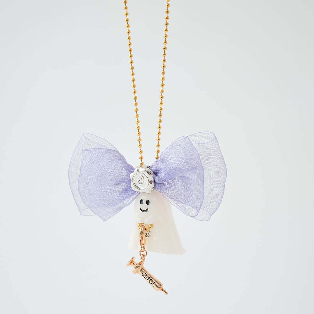 Organdy Ribbon Charm (Light Purple)【Japan Jewelry】