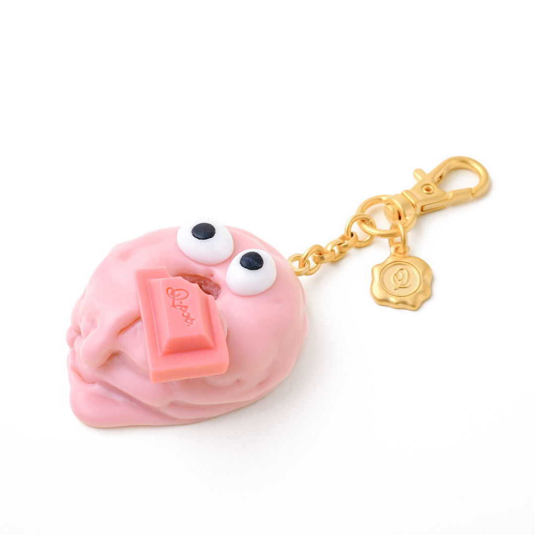 Strawberry Melty Monster Doughnut Bag Charm【Japan Jewelry】