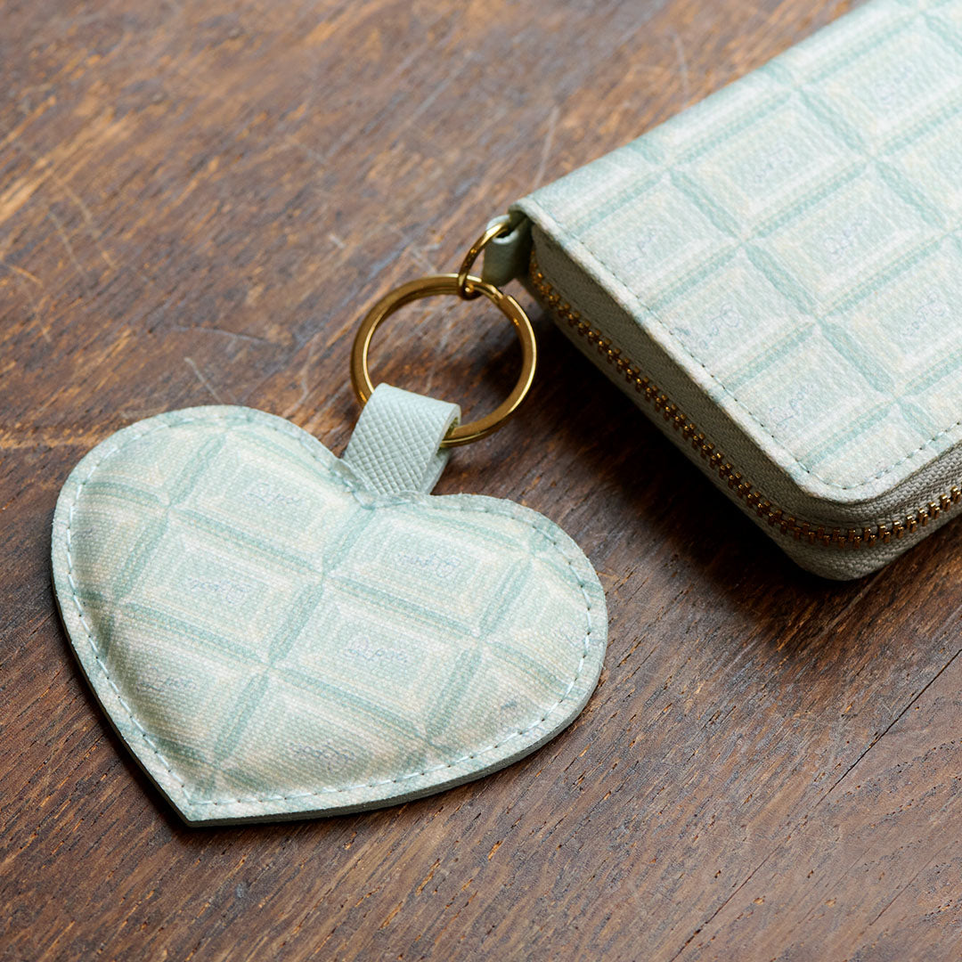 Mint Chocolate Heart Key Ring【Japan Jewelry】