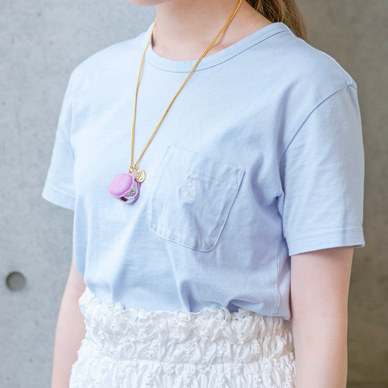 Jewel Blueberry Macaron Necklace【Japan Jewelry】