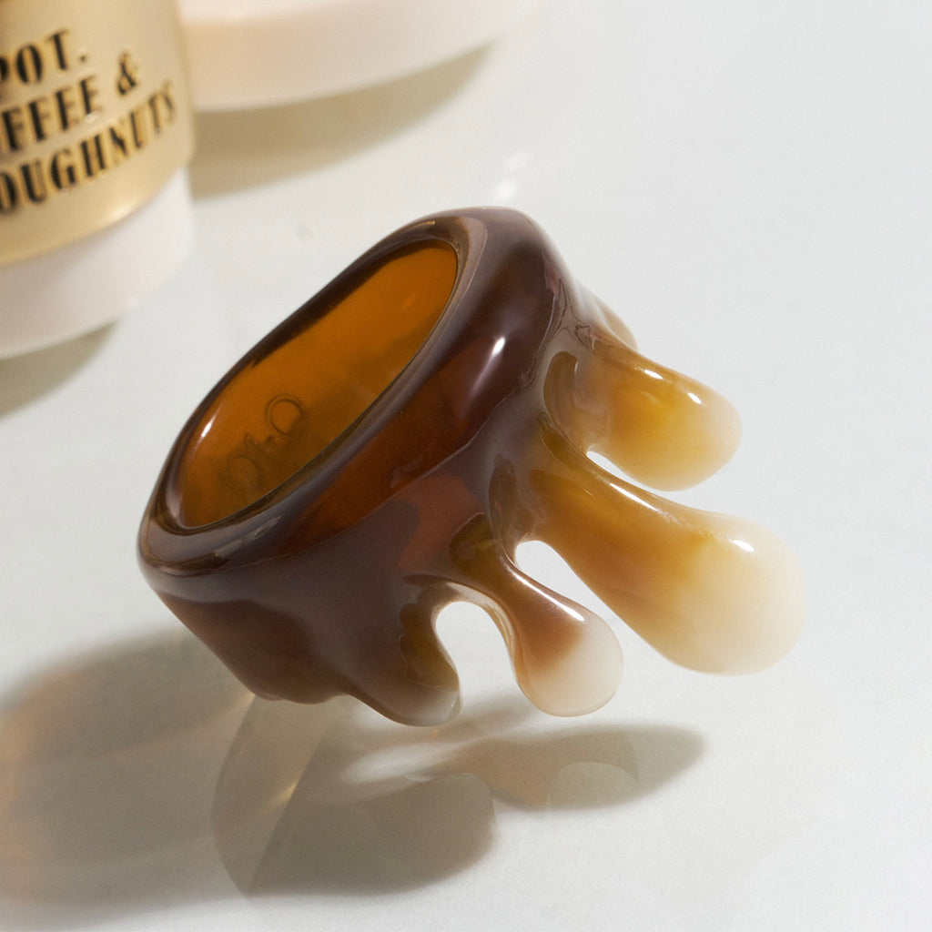Coffee Milk Melt Ring【Japan Jewelry】