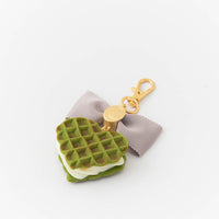 Matcha Waffle Bag Charm【Japan Jewelry】