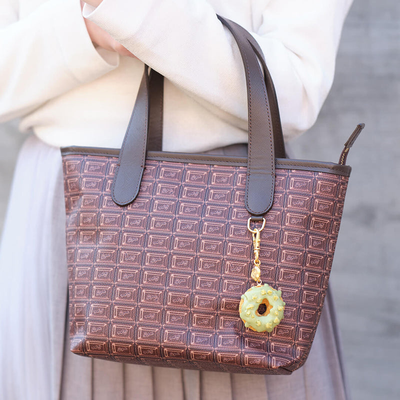 Melty Pistachio Doughnut Bag Charm【Japan Jewelry】