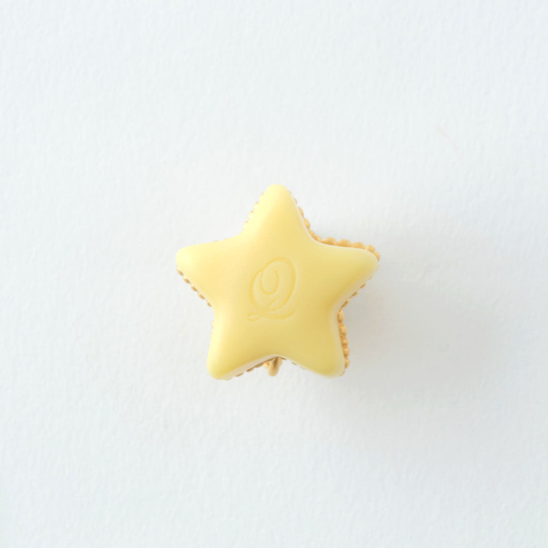 Étoile Chocolat Clip-On Earring (Light Yellow / 1 Piece)【Japan Jewelry】